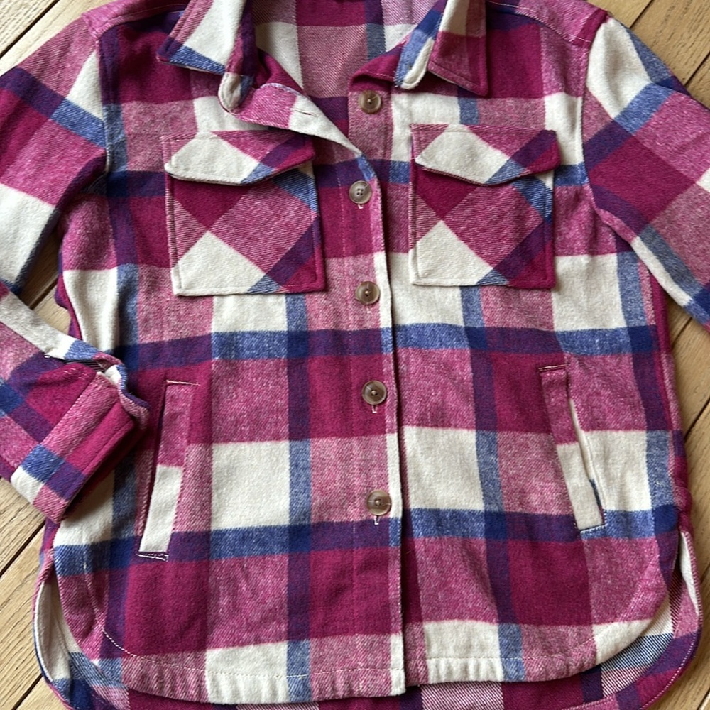 Plaid shacket - Picture 6 of 8